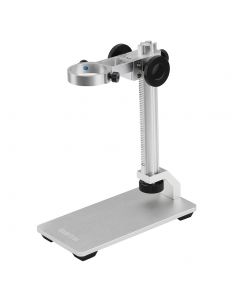 Koolertron Aluminum Alloy Microscope Stand Portable Adjustable Manual Focus Digital USB Microscope Holder Support Adjusted Up and Down