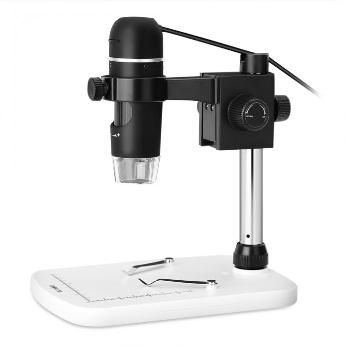 Microscope Digital USB Microscope Magnification Digital Microscope for Phone Repair Soldering Tool Jewelry Appraisal Biologic Use Explore The Microscopic World Color : Black, Size : Free Size 