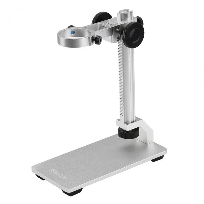Aluminum Alloy Stand Holder for USB/Wi-Fi Digital Microscope Bysameyee Universal Diameter Metal Mount with Microscope Carrying Case 