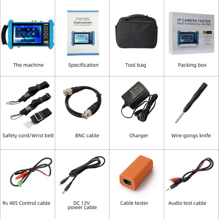 poe ip camera tester