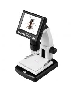 Koolertron LCD Digital Microscope USB connectable portable with LCD display 20-300x 5Mpix Digital Camera