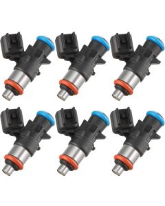 Koolertron Fuel Injectors for Jeep Cherokee Wrangler/Chrysler 200 300, TOWN & COUNTRY/for Dodge Avenger, Challenger, Charger Journey Durango Caravan/for Ram ProMaster 1500-3500, 3.6L V6 0280158233 (CE-AUTM10-A)