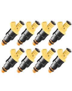 Koolertron 8PCS Fuel Injectors for Ford E150 E250 E350 E450 F150 F250 F350 Excursion Expedition MUSTANG, for Lincoln Navigator Town Car, for Mercury Cougar Grand Marquis, 4.6-5.8 V8 0280150943 FJ713(CE-AUTM10-B)