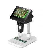 Coin Microscope,5.5 LCD Digital USB Microscope with 32G TF Card,Micsci  Coin Magnifier 1000X 1080P Handheld Video Camera,PC View,Rechargeable